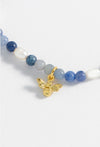 Estella Bartlett Gemstone Pearl Bee Bracelet