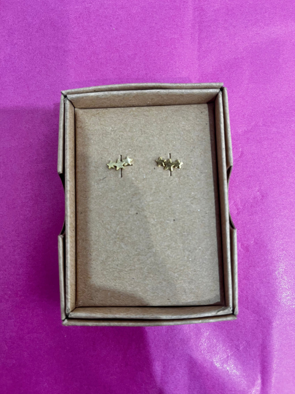 Sixton Triple Star Earrings