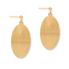 Weathered Penny Rumi Gold Earrings