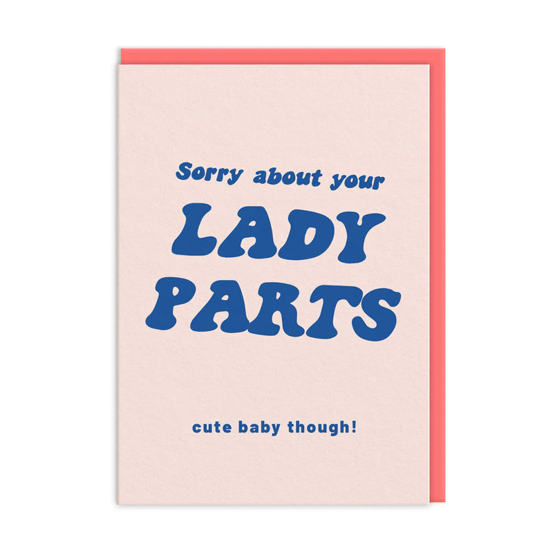 Sorry About Your Lady Parts Card