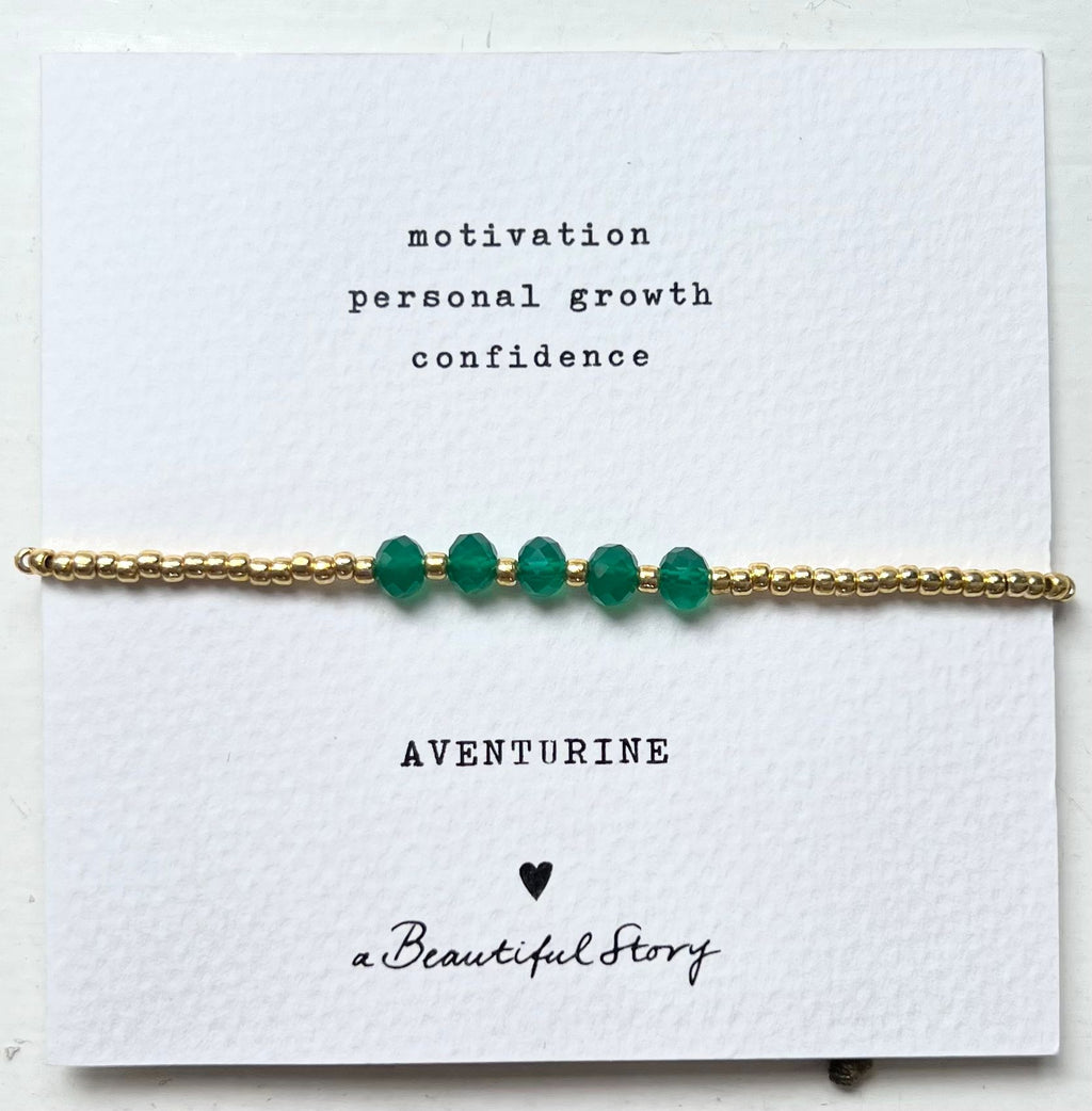 A Beautiful Story Essential Aventurine Braclet