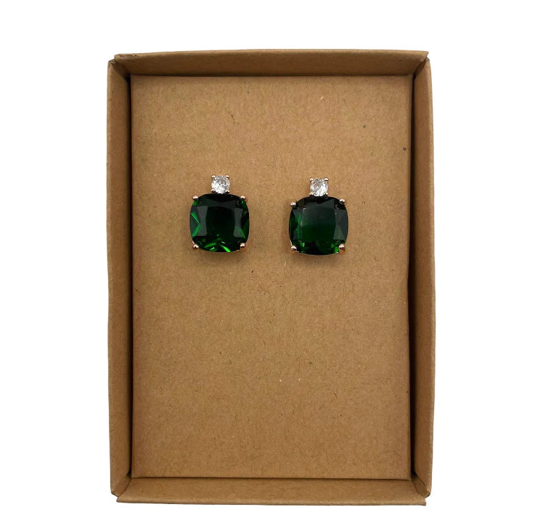 Sixton Emerald Sparkle Earrings