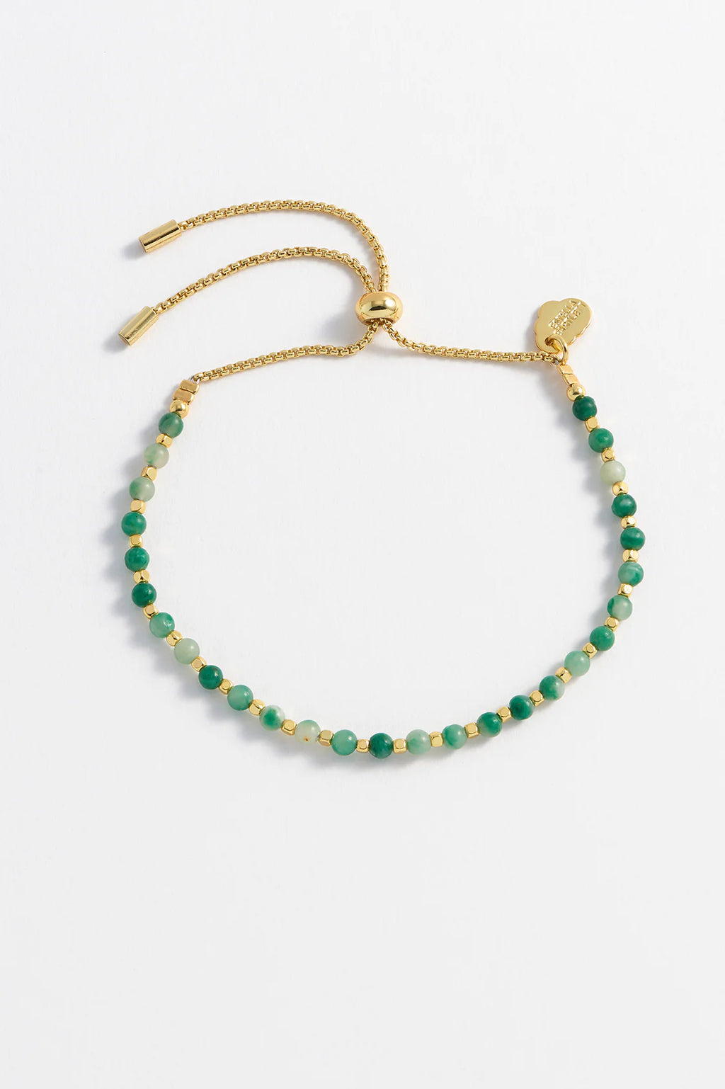 Estella Bartlett green quartz Amelia bracelet - Luck