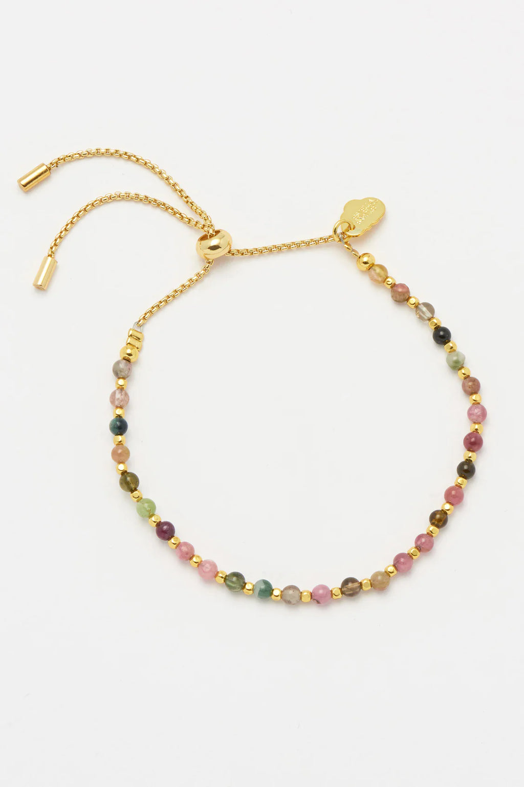 Estella Bartlett Amelia Bracelet Gold Plated Tourmaline