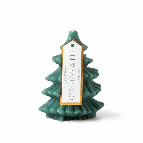 Cypress & Fir Short Tree Candle
