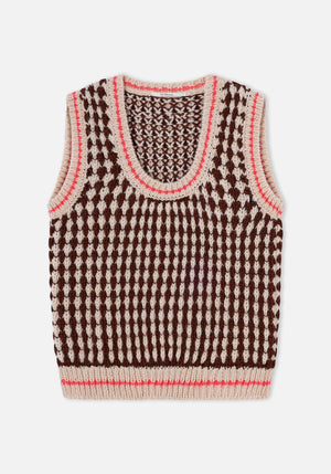 Dr Bloom Chocolate Guino Vest