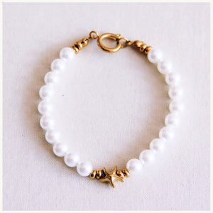 Pearl Starfish Bracelet