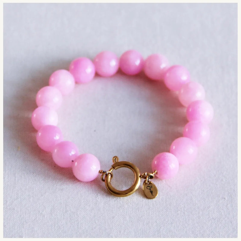 Beaded Bracelet Made of Natural Stone