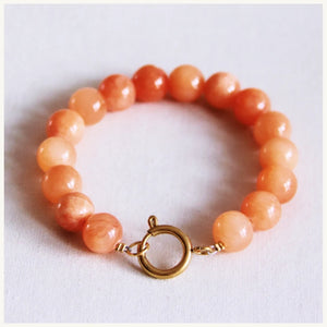 Beaded Bracelet Made of Natural Stone