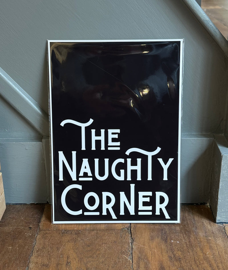 The Naughty Corner A4 Print