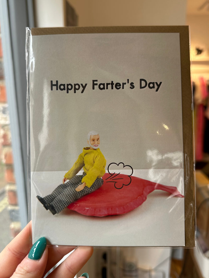 Bold & Bright 'Happy Farter's Day' Card
