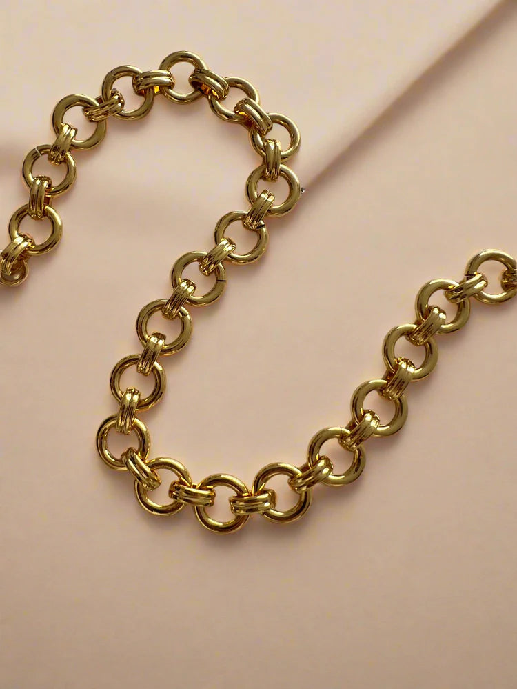 Round Link Chain Necklace
