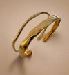 Sculpted Molten Cuff Duo