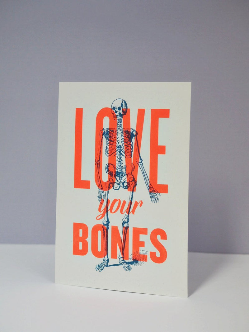 Basil & Ford Love Your Bones Print
