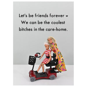 Bold & Bright Coolest Bitches Card