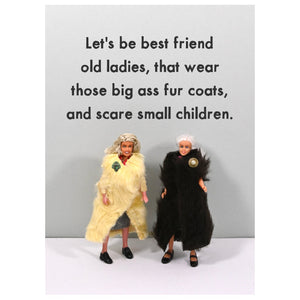 Bold & Bright Let's Be Best Friends Card