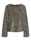 Pieces Kam Sequinned Top