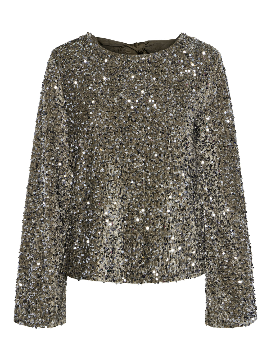 Pieces Kam Sequinned Top