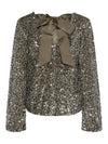 Pieces Kam Sequinned Top