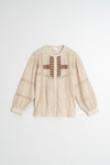 Indi & Cold Embroidered Blouse