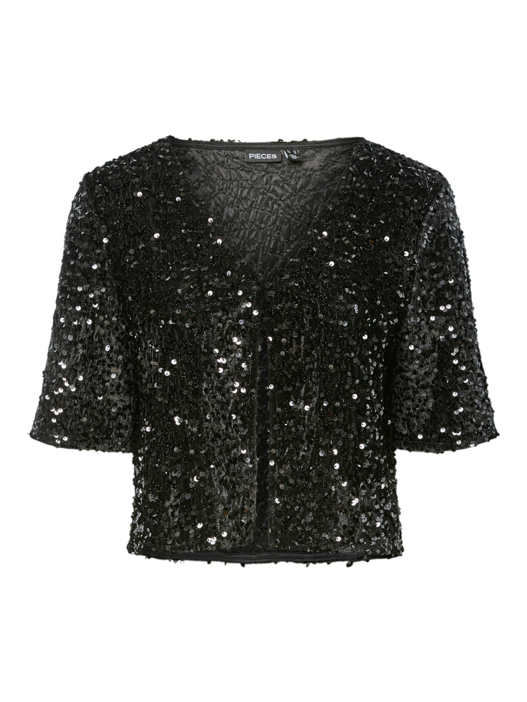 Pieces Kam Sequinned Cardigan