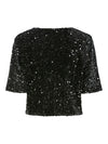 Pieces Kam Sequinned Cardigan