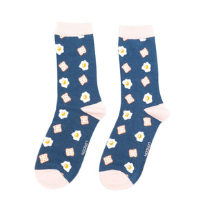 Miss Sparrow Eggs On Toast Socks