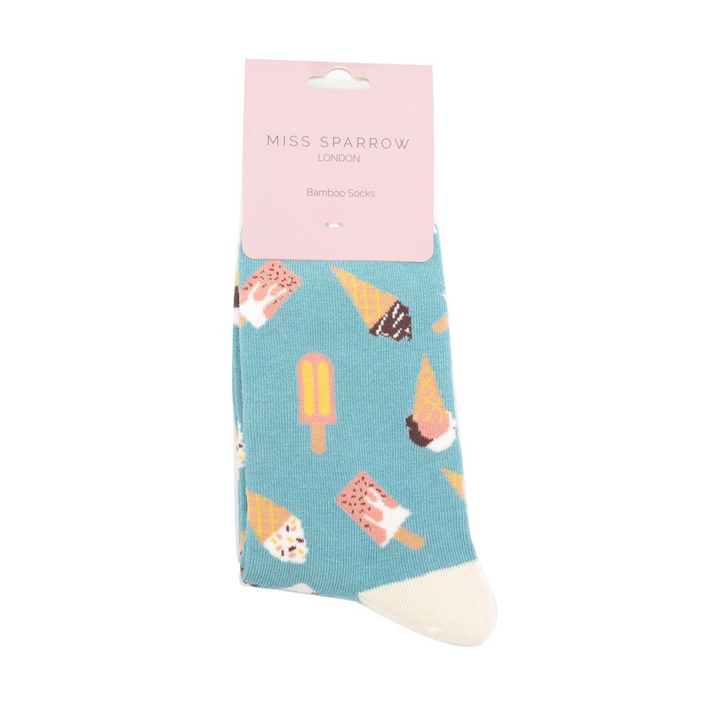 Miss Sparrow Ice Cream Bamboo Socks