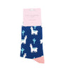 Miss Sparrow Bamboo llama & Cactus Socks