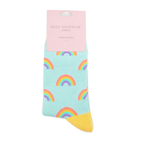 Miss Sparrow Bamboo Rainbow Socks