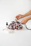 Open Flat Drawstring Makeup Bag
