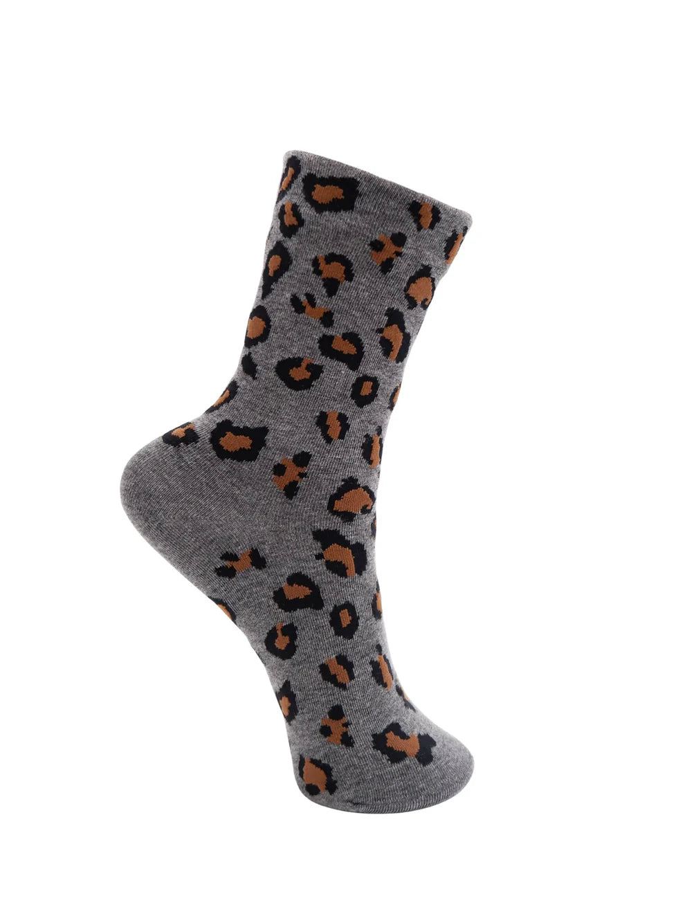 Black Colour Calla Leo Socks