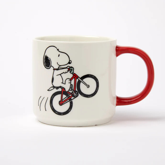Peanuts Born To Ride Mug