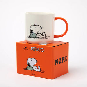 Magpie Peanuts Nope Mug