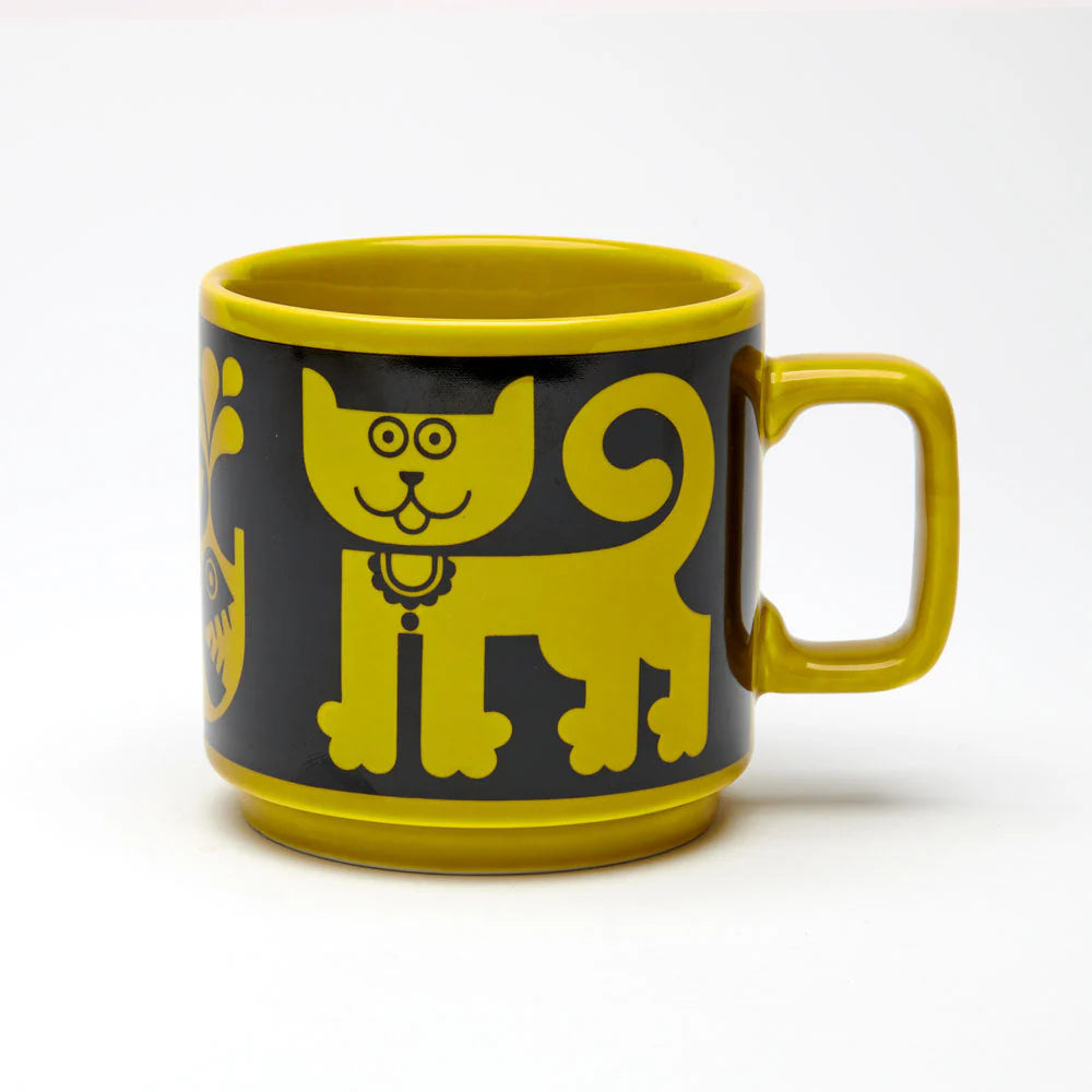 Magpie x Hornsea Cat & Pirhana Mug