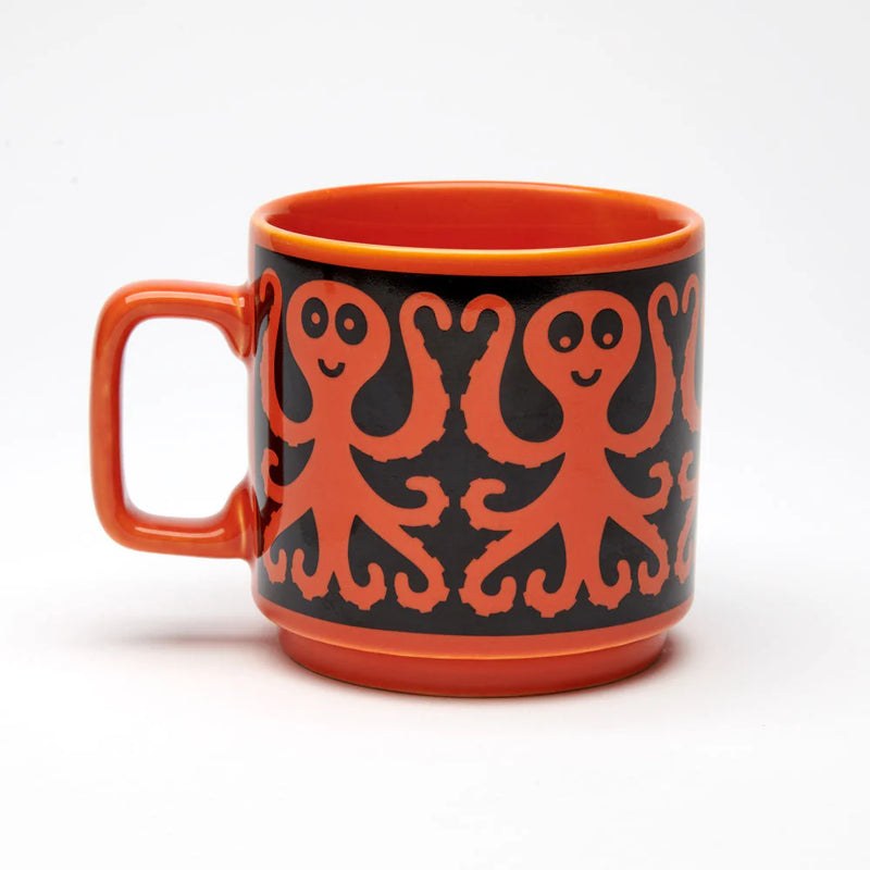 Magpie x Hornsea Orange Octopus Mug