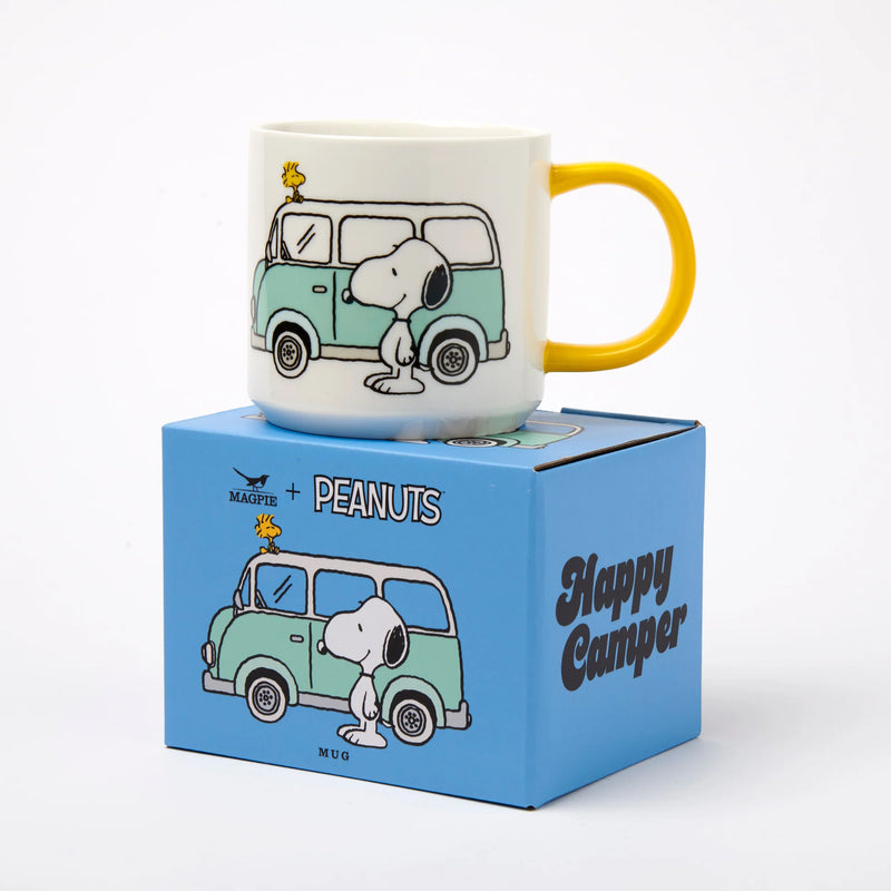 Magpie Peanuts Happy Camper Mug