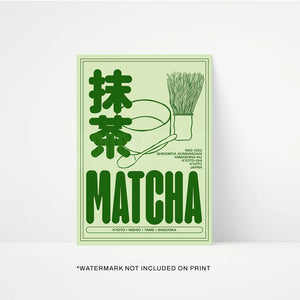 Proper Good Matcha Print.