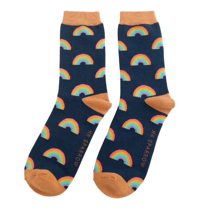 Miss Sparrow Bamboo Rainbow Socks