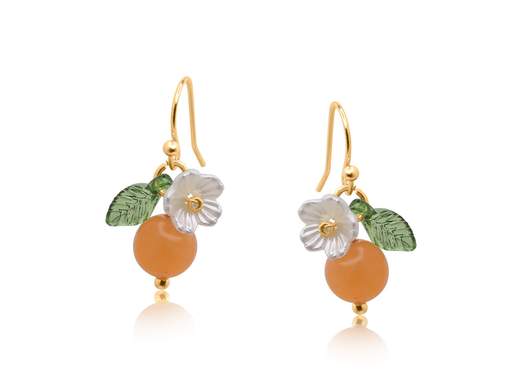 Big Metal London Marina Earrings