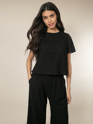 Nooki Mayhew Broderie Top