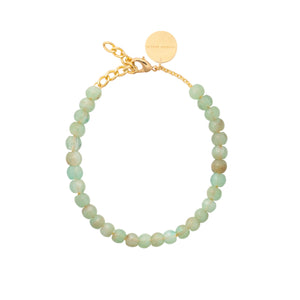 Mini Bead Necklace in Jade
