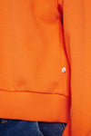 Numph Myra Orange Sweatshirt