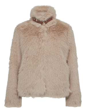 Numph  Windy Faux Fur Coat