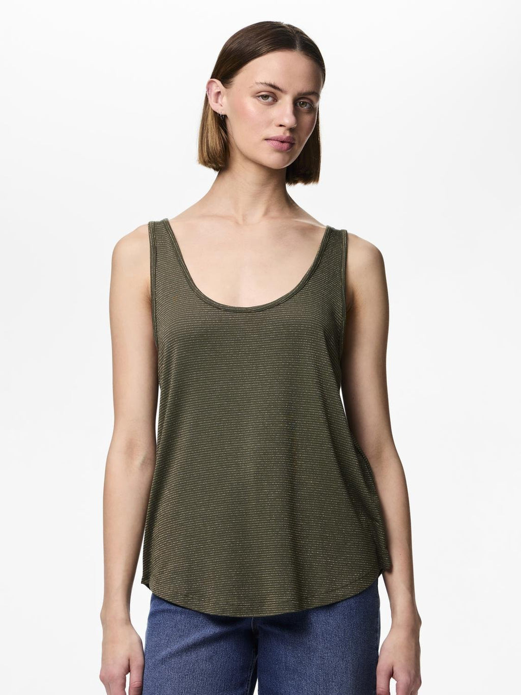 Pieces Billo Vest Top