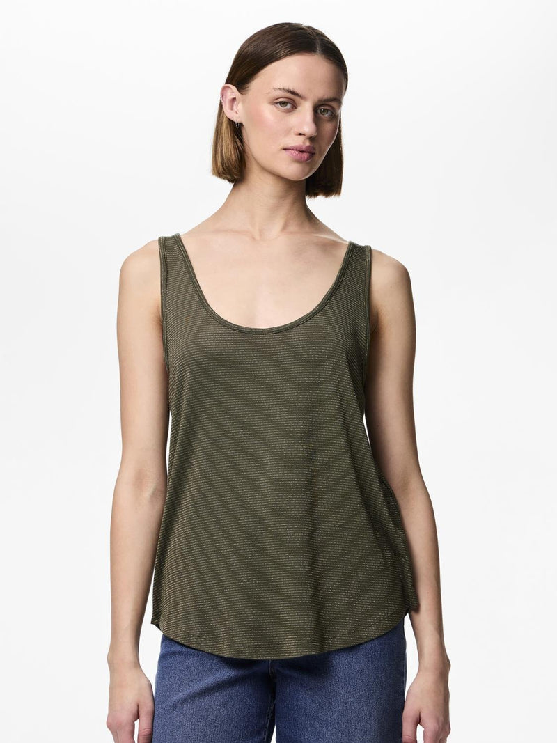 Pieces Billo Vest Top