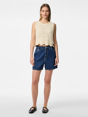 Pieces Abbi Denim Shorts