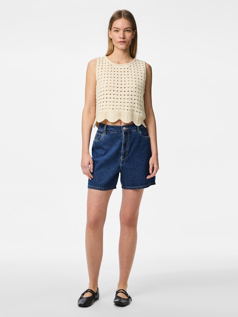 Pieces Abbi Denim Shorts