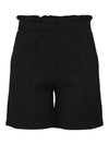 Pieces Luna Black Shorts