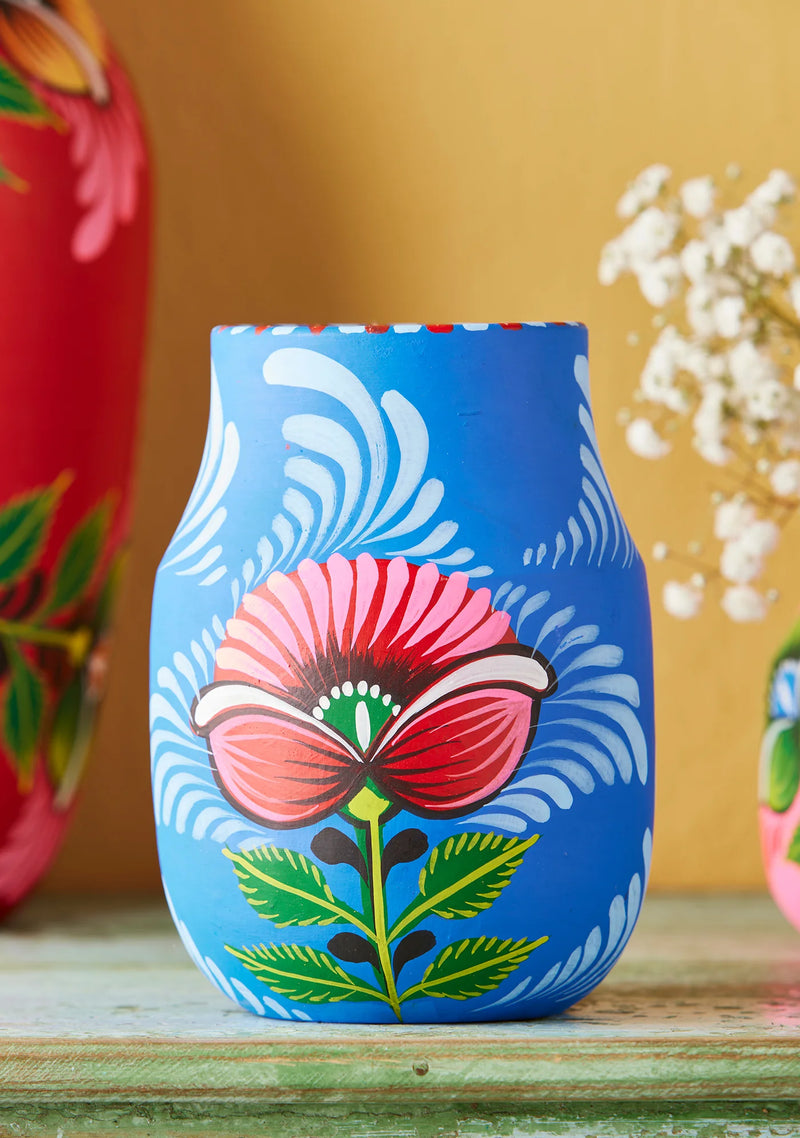 Boyam Large Hand Painted Planter